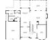 Main floor plan displaying a kitchen, dining area, living room, office, garage, and sunroom at 1515 Lockridge Dr, Cumming, GA 30041