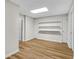 A finished basement space perfect for recreation or storage with three storage closets at 1548 Valley Reserve Court, Kennesaw, GA 30152