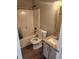 Bathroom with shower-tub combo and granite countertop on vanity at 170 Inverness Trce, Riverdale, GA 30274