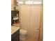Traditional bathroom featuring neutral walls and tile, shower curtain, and ornate decor for a cozy, inviting feel at 3145 Sweet Basil Ln, Loganville, GA 30052