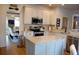 Modern kitchen featuring granite countertops, stainless steel appliances, and ample cabinet space at 3145 Sweet Basil Ln, Loganville, GA 30052