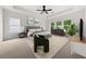 Cozy main bedroom with natural light and modern furnishings at 382 Tillman Pass, Woodstock, GA 30188