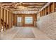 Unfinished basement with exposed framing and ample potential at 5821 Saint Miles Drive Dr, Buford, GA 30518