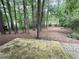 Backyard with mature trees provides shade and privacy at 1925 Sailcloth St, Lithonia, GA 30058