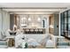 Gourmet kitchen with an island, marble countertops, custom cabinetry, and modern appliances at 1026 Reeder N Cir, Atlanta, GA 30306