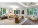 Bright and airy primary bedroom with large windows and elegant contemporary decor at 1026 Reeder N Cir, Atlanta, GA 30306