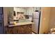 Cozy kitchen features granite counters and stainless appliances at 1638 Raleigh Cir, Marietta, GA 30067