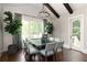 Dining area with natural light and seating for six guests at 2909 Redding Road Northeast, Atlanta, GA 30319