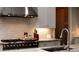 Close-up of kitchen with stainless steel appliances and a marble countertop at 2909 Redding Road Northeast, Atlanta, GA 30319