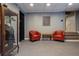 Finished basement area with seating and unique decor at 3244 Beechwood Se Dr, Marietta, GA 30067