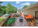 Outdoor deck area featuring patio furniture and views of the yard and pool at 3244 Beechwood Se Dr, Marietta, GA 30067
