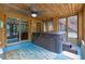View of the back porch and hot tub area at 3244 Beechwood Se Dr, Marietta, GA 30067