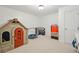 Playroom features playhouse, play kitchen and puppet theater at 2112 Murren Se Dr, Smyrna, GA 30080