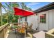 The deck is a perfect outdoor entertaining space at 117 Franklin Rd, Woodstock, GA 30188