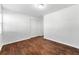 Bedroom features hard wood floors, neutral walls, and a closet at 3575 Oakvale Rd # 301, Decatur, GA 30034