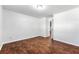 Bedroom features wood floors, neutral paint, and good light at 3575 Oakvale Rd # 301, Decatur, GA 30034