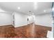 Bright living room features hardwood floors, neutral paint and ample space at 3575 Oakvale Rd # 301, Decatur, GA 30034
