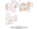 Three floorplan designs for this beautiful residence including basement and first & second floors at 4105 Cougar Ne Pt, Marietta, GA 30066