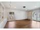 Bonus room with natural light, built-in shelving, and access to the pool at 1011 W Paces Ferry Nw Rd, Atlanta, GA 30327