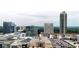 Attractive urban aerial view showcases the city, apartments, and various commercial buildings at 750 Park Ne Ave # 6E, Atlanta, GA 30326