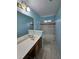Bathroom with large vanity, sink, shower and tub at 3502 Tiffany Se Dr, Conyers, GA 30013
