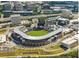 Aerial view of baseball stadium at 739 Pinehill Se Dr, Smyrna, GA 30080