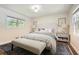 Charming main bedroom with updated furnishings and plenty of light at 739 Pinehill Se Dr, Smyrna, GA 30080