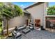 Backyard featuring a cozy patio with stylish outdoor furniture, a gravel ground cover, and access to the home at 2412 Boulder Se Rd, Atlanta, GA 30316