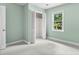 Bedroom features a window that provides natural light and a large closet at 1428 Brookcliff Dr, Marietta, GA 30062