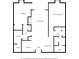 Layout of the floor plan with labeled rooms including living room, kitchen, bedrooms, baths, laundry, and dining area at 23307 Plantation Ne Dr, Atlanta, GA 30324