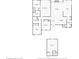 Detailed floorplan of the home showcasing the layout of rooms on both floors at 795 Lake Medlock Dr, Alpharetta, GA 30022