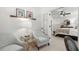 Cozy sitting area adjacent to the main bedroom featuring comfortable armchairs at 420 Banbury Xing, Alpharetta, GA 30009