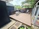 Backyard deck with outdoor furniture and a privacy fence at 3226 Hope St, Hapeville, GA 30354