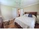 Inviting bedroom with hardwood floors, a ceiling fan, and plenty of natural light at 3226 Hope St, Hapeville, GA 30354