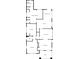 Detailed floor plan layout showing bedrooms, baths, living room, kitchen and breakfast nook at 588 Angier Ne Ave, Atlanta, GA 30308