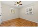 Empty bedroom with hardwood floors and natural light at 817 N Evelyn Nw, Atlanta, GA 30318