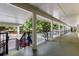 Well-maintained walkway with covered areas, ensuring convenient access to units at 1150 Collier Nw Rd # L14, Atlanta, GA 30318