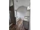 Modern bathroom with a double vanity, tub, and shower, perfect for a relaxing and functional space at 165 Heaton Place Trl, Covington, GA 30016