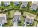 Aerial view of a home with a well-kept lawn and fenced backyard in a neighborhood at 2029 Havenhurst Way, Auburn, GA 30011