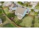Aerial view of home featuring a large backyard, covered patio, and play area, in a Gathering-friendly neighborhood at 2029 Havenhurst Way, Auburn, GA 30011