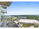 Elevated balcony showcases panoramic views of the city and surrounding area at 361 17Th St # 2120, Atlanta, GA 30363