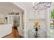 Breakfast nook with floor-to-ceiling windows, backyard views, and easy access to the kitchen at 1183 Woods Ne Cir, Atlanta, GA 30324
