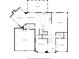 Detailed first-floor plan featuring a spacious layout with a sunroom, Gathering room, kitchen, and living room at 3909 Obryant Se Cir, Smyrna, GA 30082
