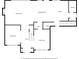 Layout of the first floor featuring the living room, dining area, kitchen, and Gathering room at 1450 Liberty Ln, Cumming, GA 30040
