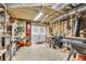 Unfinished room with exposed utilities and shelving, offering ample space for storage at 3574 Timberloch Trl, Snellville, GA 30039