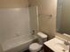 Standard bathroom with tub and shower combination at 3674 Riverchase Ter, Decatur, GA 30034