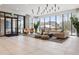 Spacious lobby with large windows, modern furniture, and stylish interior design elements at 788 W Marietta St # 1809, Atlanta, GA 30318