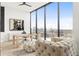 Bright office space with city views, modern furnishings, and ample natural light from floor-to-ceiling windows at 788 W Marietta St # 1809, Atlanta, GA 30318