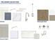 An example of the interior design choices, including kitchen and bath, from The Adair Collection at 1045 Pine Bark Ln, Canton, GA 30114