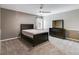 Bedroom furnished with a bed, dresser, and mirror, complemented by neutral carpet at 81 Richmond Way, Villa Rica, GA 30180